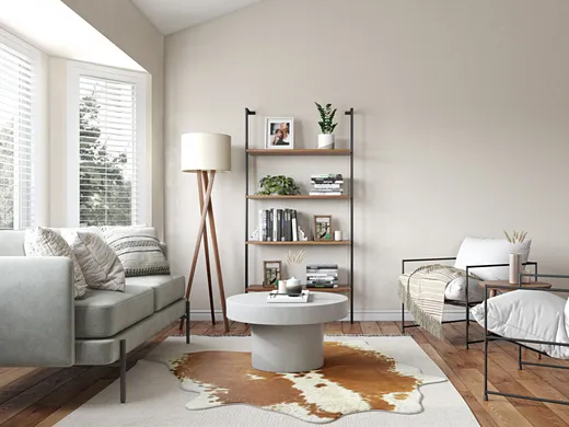 Living Room · Contemporary designed by Erin