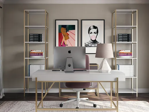 Office · Contemporary designed by Erin