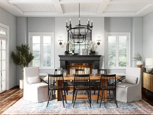 Dining Room · Contemporary designed by Brady