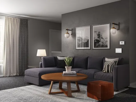 Living Room · Industrial designed by Tori