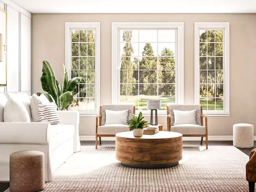 Living Room · Contemporary designed by Mariel