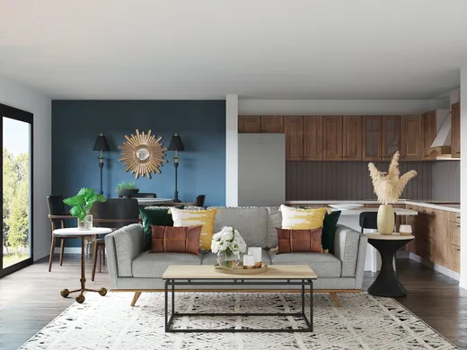 Living Room · Modern designed by Fendy