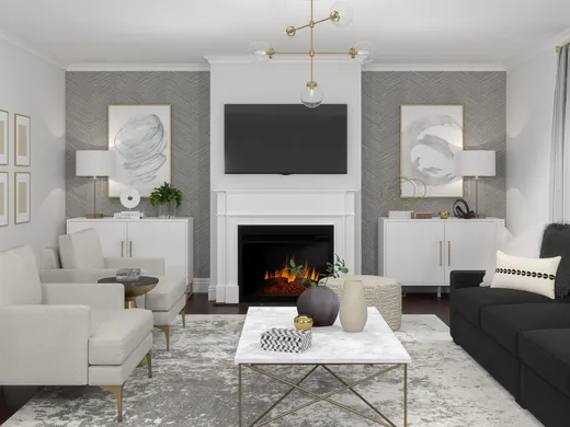 Living Room · Modern designed by Karen