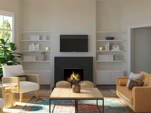 Living Room · Modern designed by Julieta