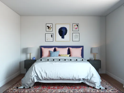 Bedroom · Contemporary designed by Katie