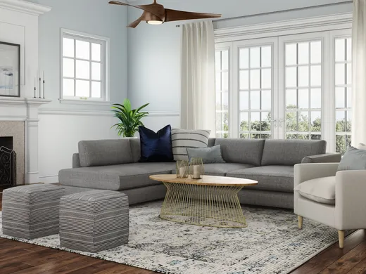 Living Room · Coastal designed by Cheyenne