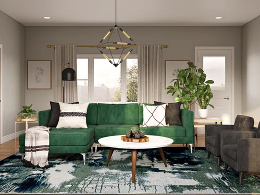 Living Room · Modern designed by Rebecca