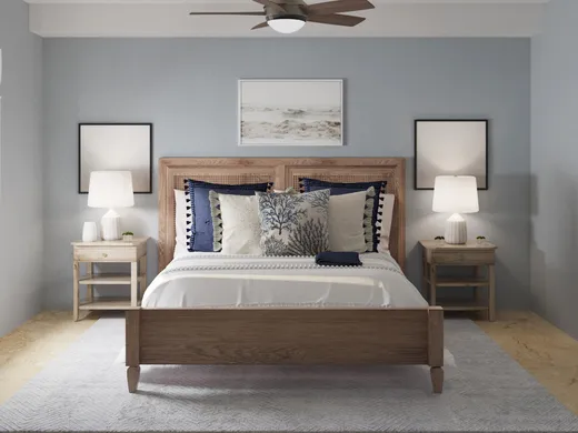 Bedroom · Coastal designed by Laura