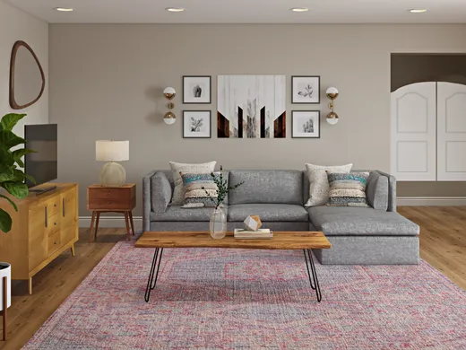 Living Room · Bohemian designed by Haley