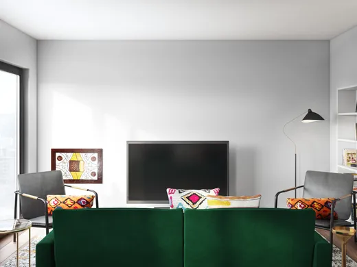 Living Room · Eclectic designed by Natalie