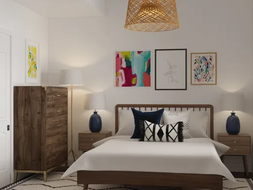 Bedroom · Eclectic designed by Isabella