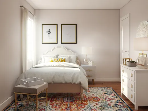 Bedroom · Contemporary designed by Aleena