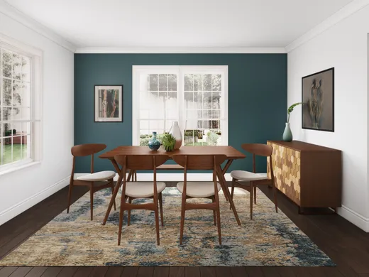 Dining Room · Midcentury Modern designed by Glynis