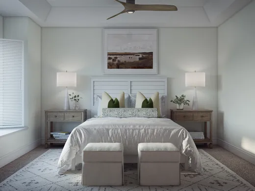 Bedroom designed by Isaac