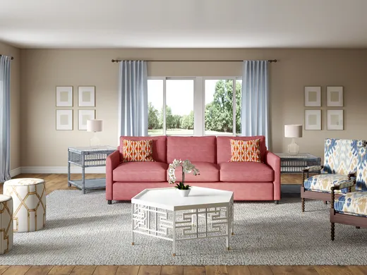 Living Room · Transitional designed by Paige