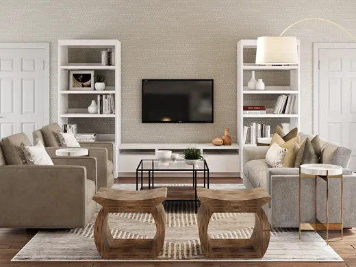 Living Room · Modern designed by McKenzie