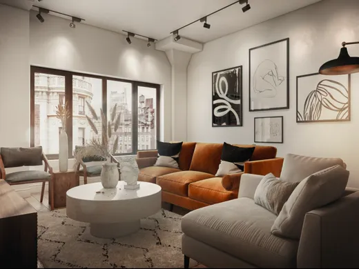 Living Room · Modern designed by Rebecca