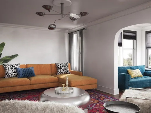 Living Room · Glam designed by Ashleigh