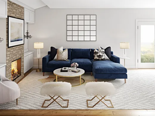 Living Room · Modern designed by Shameika