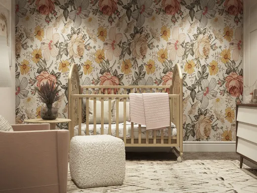 Nursery · Eclectic designed by Sarah