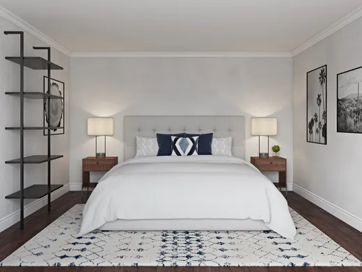 Bedroom designed by Susannah