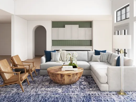 Living Room · Farmhouse designed by Tatiana