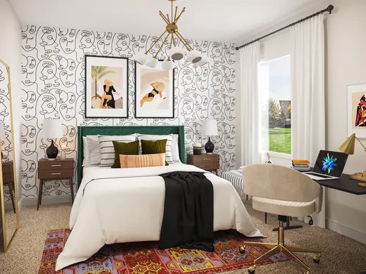 Bedroom · Contemporary designed by Vivian