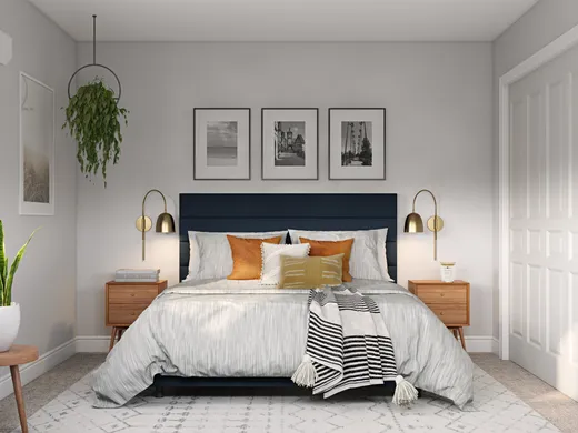 Bedroom · Bohemian designed by Diana
