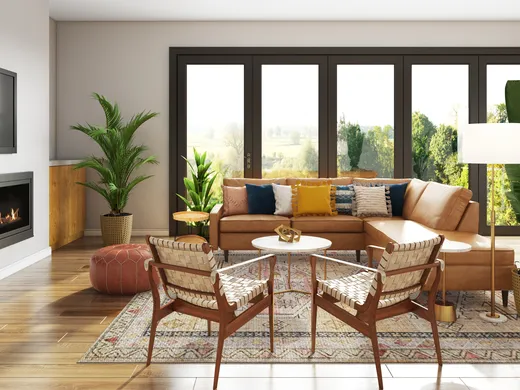 Living Room · Bohemian designed by Ghianella