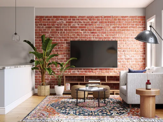 Living Room · Modern designed by Kasee