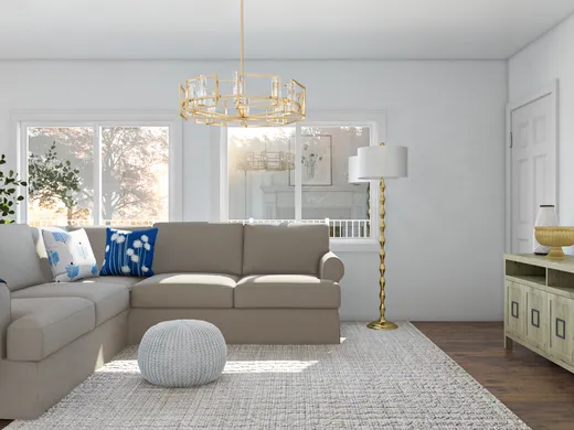 Living Room · Coastal designed by Rhonda