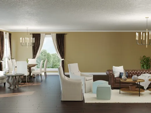 Living Room · Rustic designed by Brea