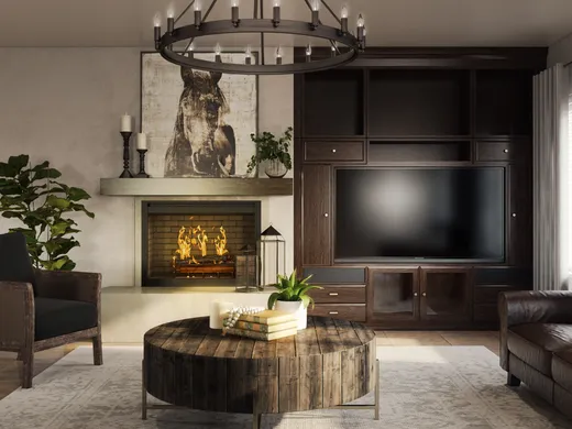 Living Room · Modern designed by Amber