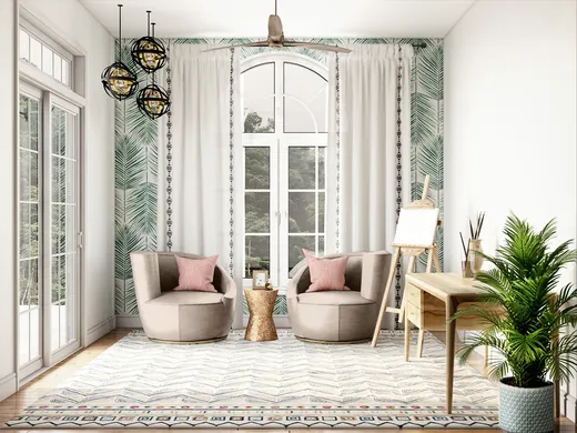 Living Room · Coastal designed by Hagar