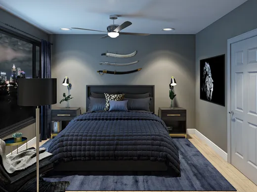 Bedroom · Modern designed by Crystal