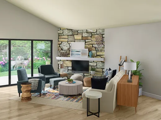 Living Room · Modern designed by Kalish