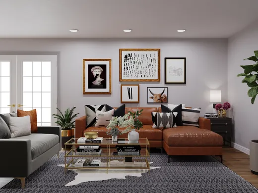 Living Room · Modern designed by Amber