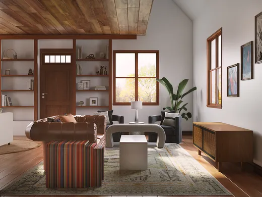 Living Room · Contemporary designed by Yaro