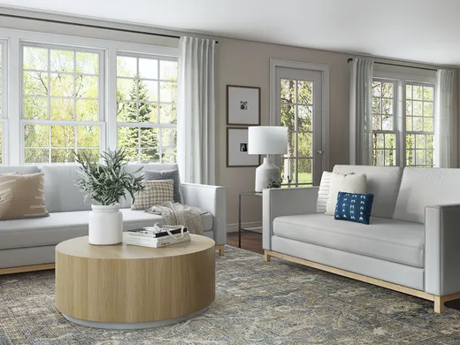 Living Room · Contemporary designed by Sarah