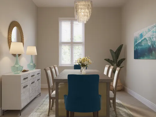 Dining Room · Coastal designed by Yoseika