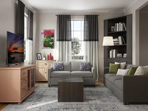 Living Room · Contemporary designed by Chanel