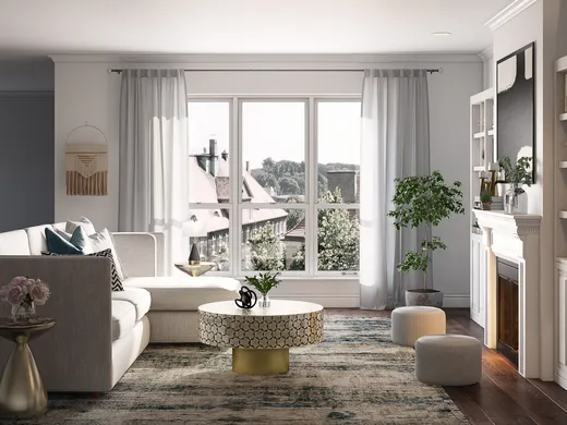 Living Room · Eclectic designed by Danielle