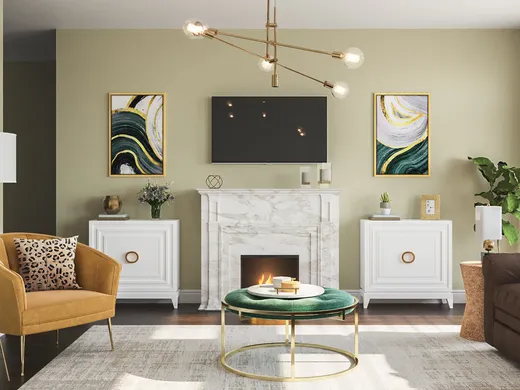 Living Room · Modern designed by Emily