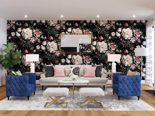 Living Room · Contemporary designed by Dani