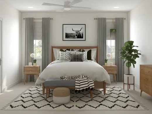 Bedroom · Eclectic designed by Danielle