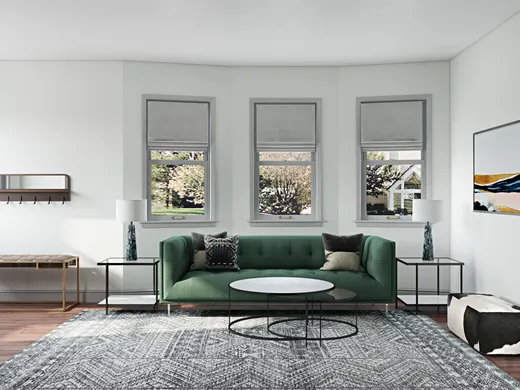 Living Room · Eclectic designed by Adrian