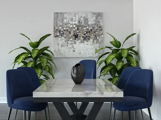 Dining Room · Glam designed by Danielle