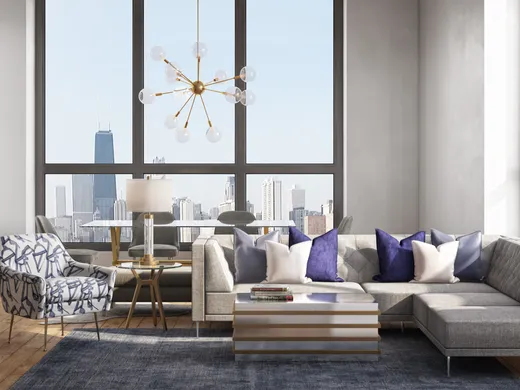 Living Room · Contemporary designed by Maria