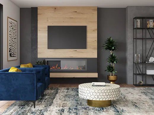 Living Room · Contemporary designed by Amanda