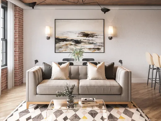 Living Room · Contemporary designed by Annie